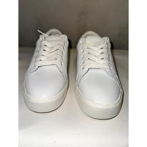 Sam Edelman Womens Size 6.5 White Leather Sneakers New Tried On